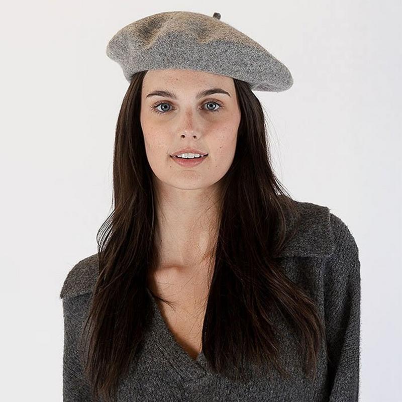 Lyla + Luxe B&eacute;ret de couleur unie pour femmes