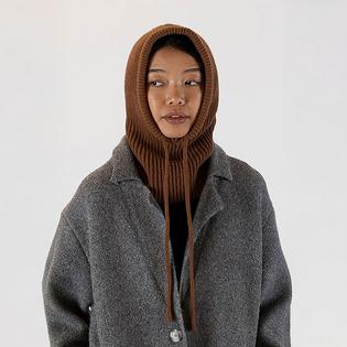 Lyla + Luxe Women's Ribbed Knit Hood