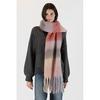 Women s Check Knit Scarf