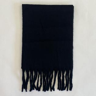 Foulard en tricot de couleur unie pour femmes