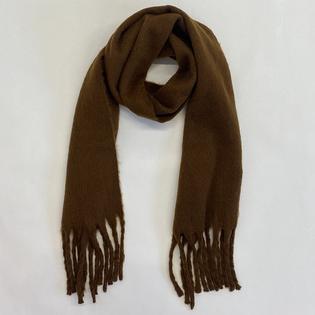 Lyla + Luxe Foulard en tricot de couleur unie pour femmes