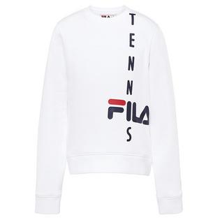 Junior Girls' [8-16] Tennis Logo Sweatshirt