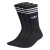 Unisex Solid Crew Sock  3 Pack 