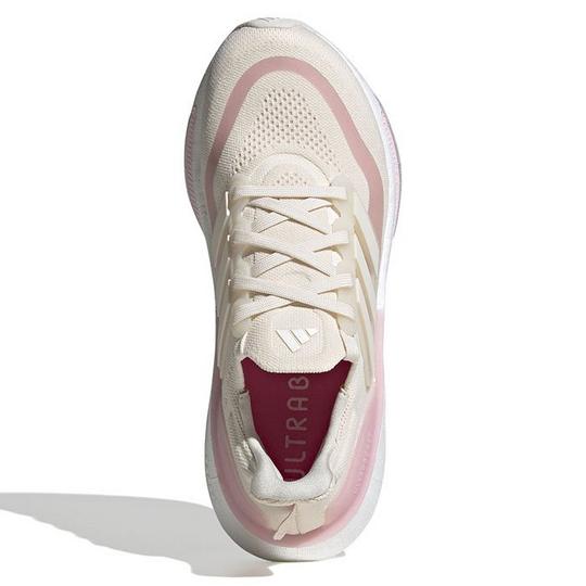 Light pink and white adidas shoes deals