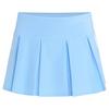 Junior Girls   8-16  3-Stripes Pleated Stretch Woven Skort