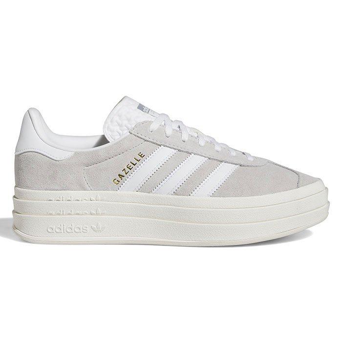 Adidas Originals Women s Gazelle Bold Shoes Grey Size 9.5