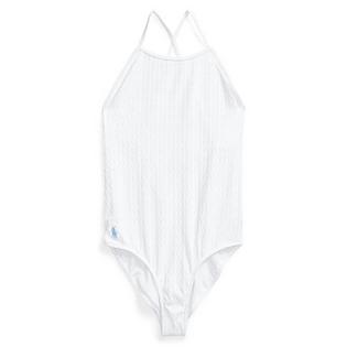 Maillot de bain une pièce en jacquard extensible pour filles juniors [7-16]