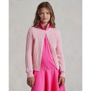 Cardigan en coton mini-câblé pour filles juniors [7-16]