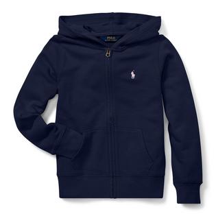 Polo Ralph Lauren Chandail &agrave; capuchon en tissu bouclette pour filles juniors [7-16]