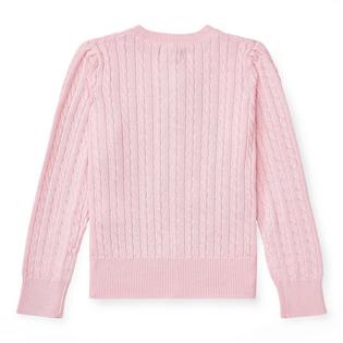 Polo Ralph Lauren Girls' [5-6X] Mini-Cable Cotton Cardigan