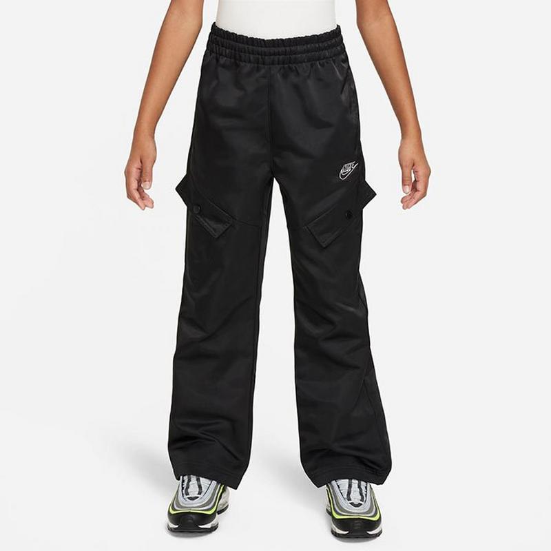 Nike Pantalon de surv&ecirc;tement &agrave; jambe large Sportswear pour filles juniors [7-16]