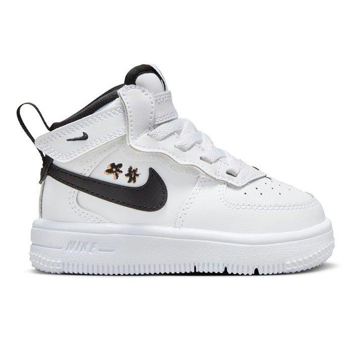 Nike Force 1 Mid SE EasyOn Shoes White Size 6