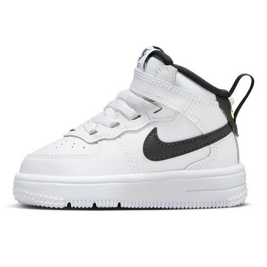 Nike Force 1 Mid SE EasyOn Shoes White Size 4