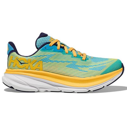 Juniors' [3.5-7] Clifton 9 Running Shoe | HOKA | Sporting Life Online