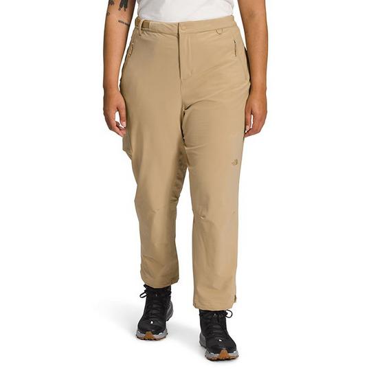 Plus size khaki ankle pants sales