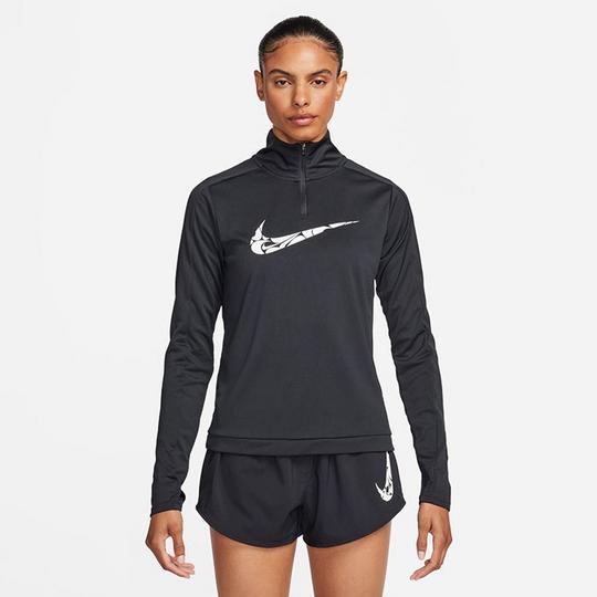 Nike Women s Swoosh Dri-FIT  1 4-Zip Midlayer Top