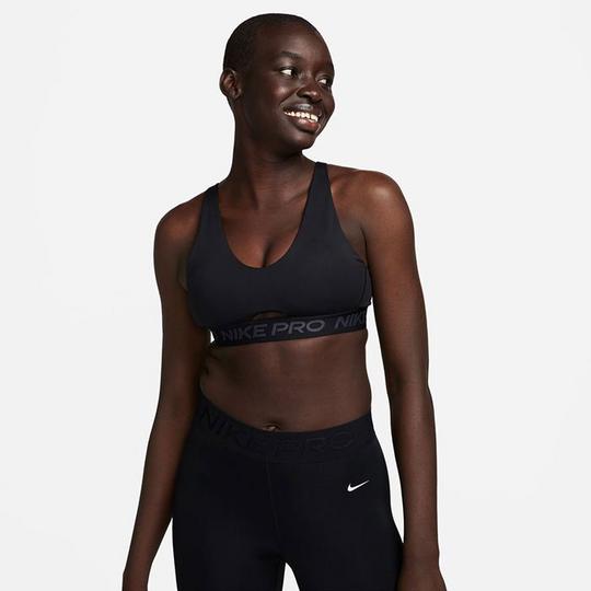 Women s Pro Indy Plunge Medium Support Padded Sports Bra Nike Sporting Life Online