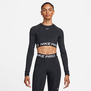 Nike Women's Pro 365 Dri-FIT Cropped Long Sleeve Top