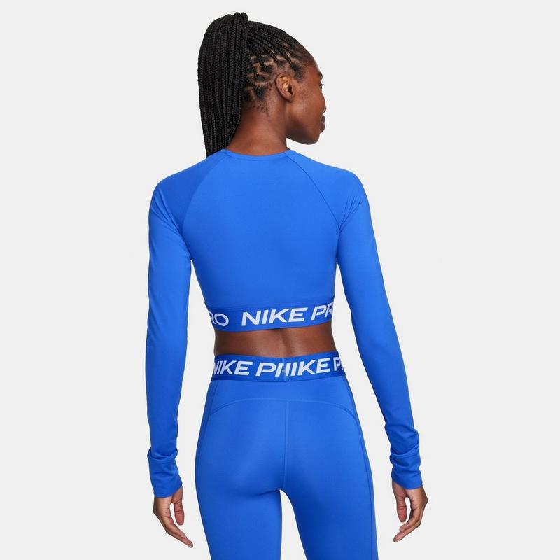 Nike Haut court &agrave; manches longues Pro 365 Dri-FIT pour femmes