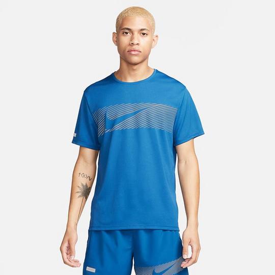 Nike Men s Miler Flash Dri-FIT  UV Short Sleeve Top