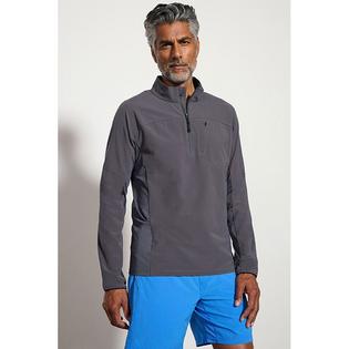 MPG Men's Rove Mixed Media 1/2-Zip Top