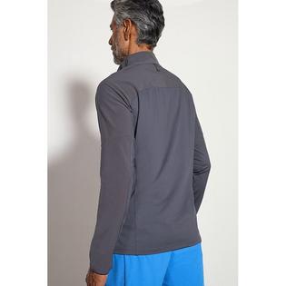 MPG Men's Rove Mixed Media 1/2-Zip Top