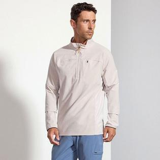 Men's Rove Mixed Media Half-Zip Sweatshirt