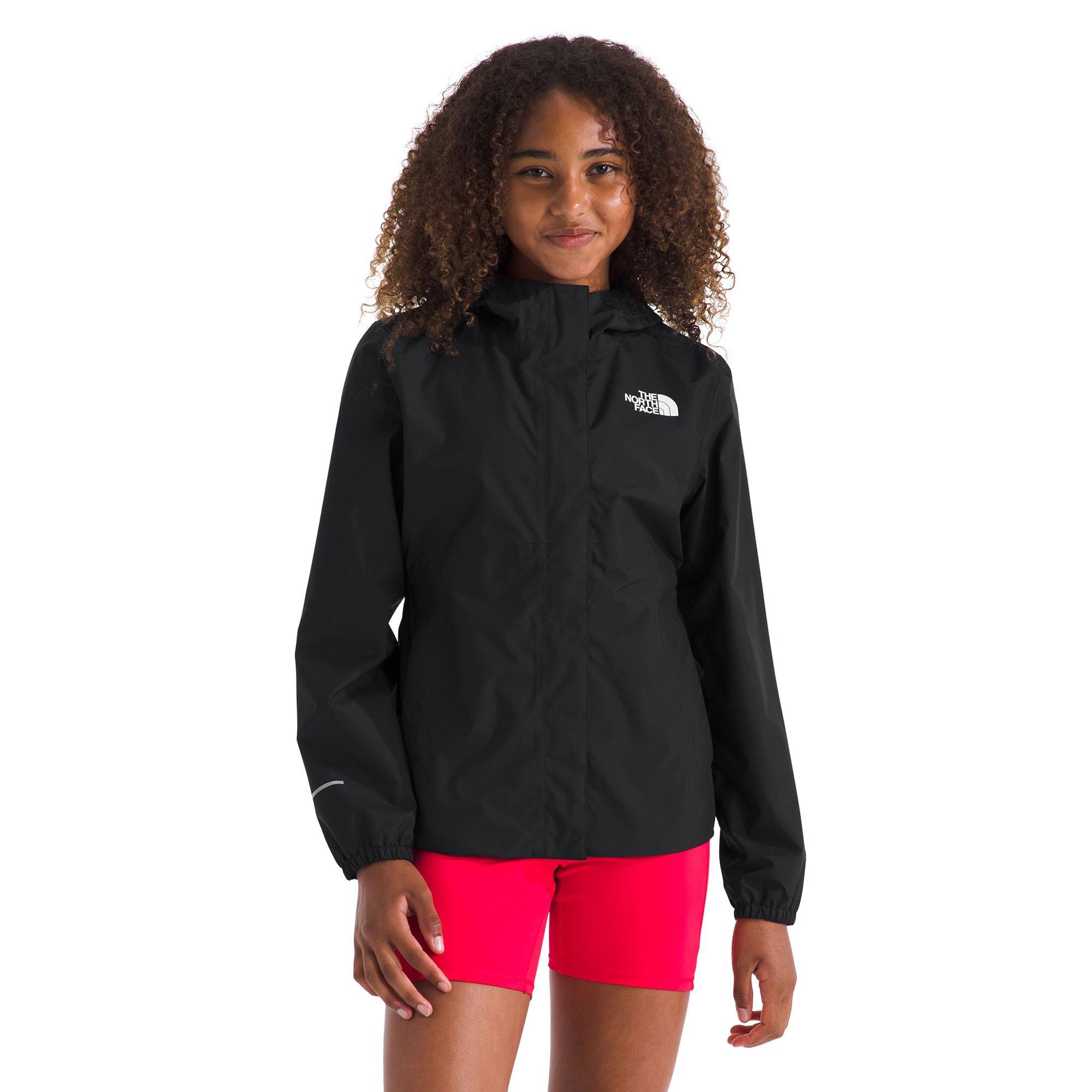 The North Face | Junior's Boy's Antora Rain Jacket, Tnf Black/Tnf Black, Size Medium