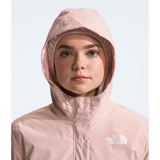 The North Face Warm Antora Rain Jacket Girls Pink Moss L