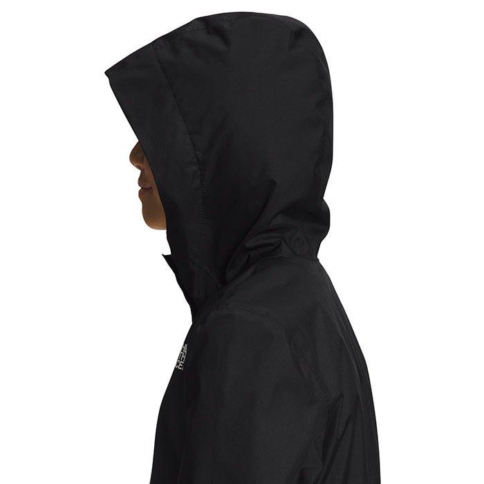 The North Face Antora Rain Jacket Girls S TNF Black