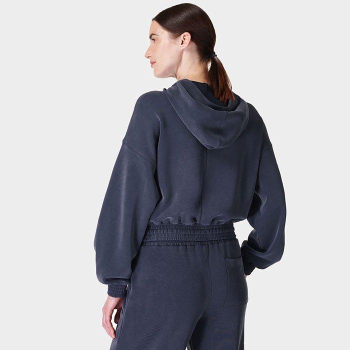 Women's Sand Wash CloudWeight Crop Hoodie