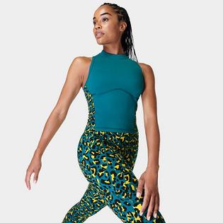 Sweaty Betty Women's Power Zip Back Crop Workout Tank Top