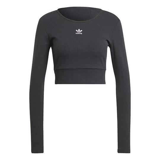 Adidas Originals Black Essentials Long Sleeve T Shirt
