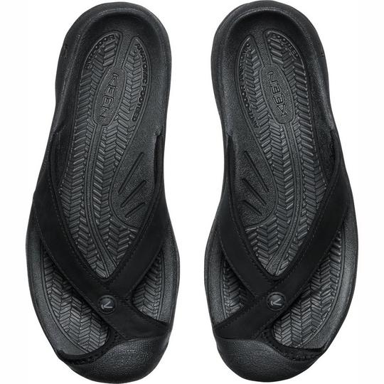 Women s Waimea Leather Flip Flop Sandal Keen Sporting Life Online