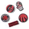 Toronto Raptors Jibbitz  Shoe Charm  5 Pack 