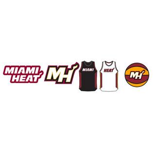 Breloques Miami Heat Jibbitz (paquet de 5)