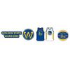 Golden State Warriors Jibbitz  Shoe Charm  5 Pack 
