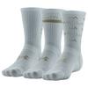 Chaussettes mi-mollet   amorti unisexes  paquet de 3 