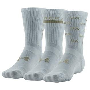 Under Armour Unisex Cushioned Crew Sock (3 Pack)