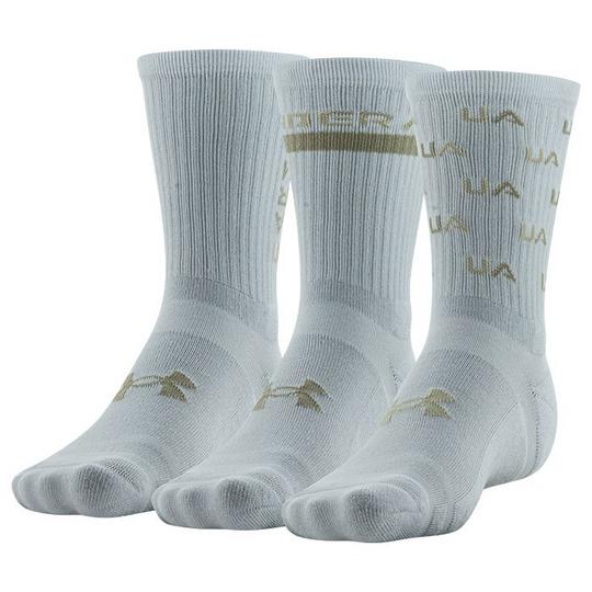 Under Armour Chaussettes mi-mollet   amorti unisexes  paquet de 3 