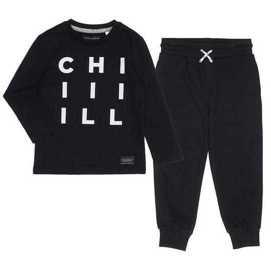 Boys   2-4  Chill T-Shirt   Pant Two-Piece Set