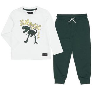 Ensemble deux pièces t-shirt + pantalon Jurassic pour garçons [2-4]