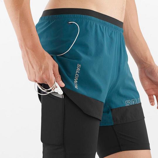 Men s Cross 2 in 1 Short Salomon Sporting Life Online