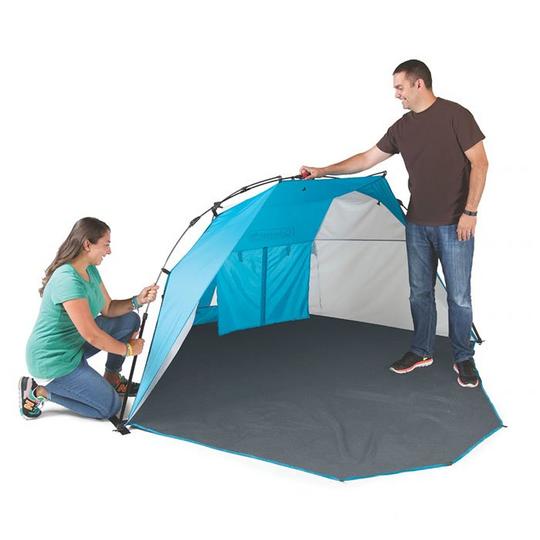 【テント新品未使用】GraphiteBlue Thermo Shelter Shoreline™ Instant Shade Beach Shelter | Coleman | Sporting