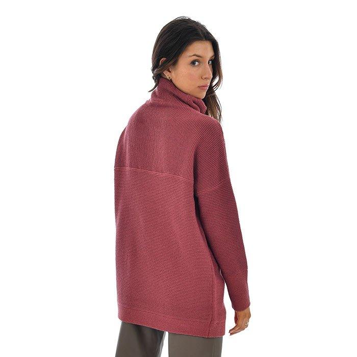 Women's Ribbed Mock Neck Sweater