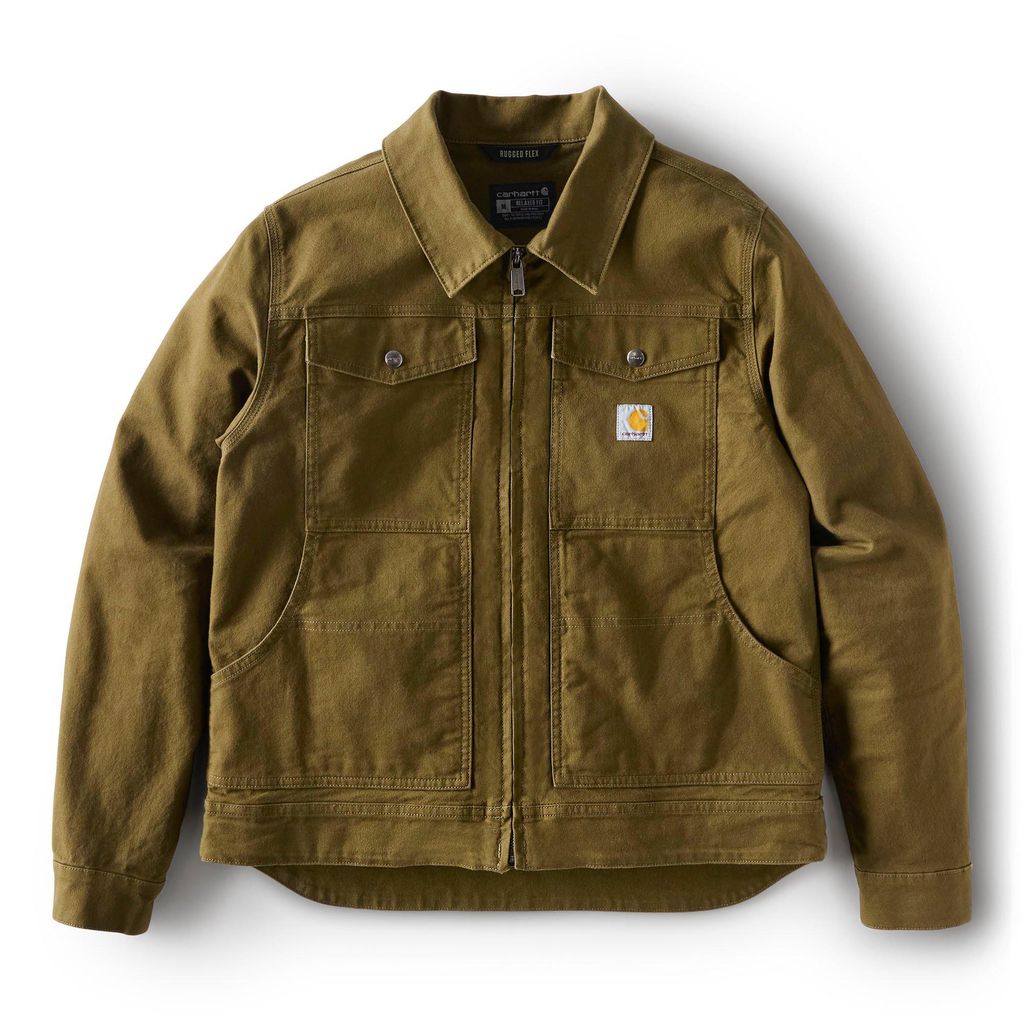 Men's Rugged Flex Relaxed Fit Duck Jacket | Carhartt | Sporting