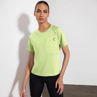 MPG T-shirt Achieve Mesh Panel pour femmes