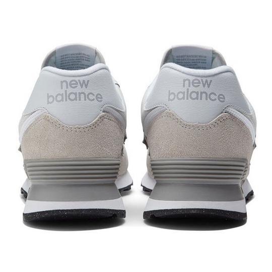 New Balance Men s 574 Classic Sneakers Nimbus Cloud White Grey 11.5 2E Wide