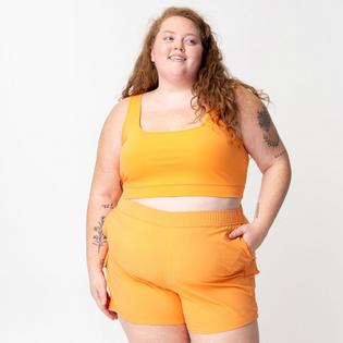 Women's Adventure Performance Cropped Tank Top (Plus Size)