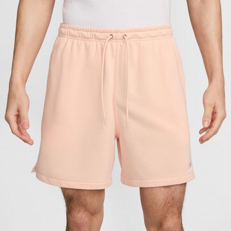Nike Short Club Flow en tissu bouclette pour hommes